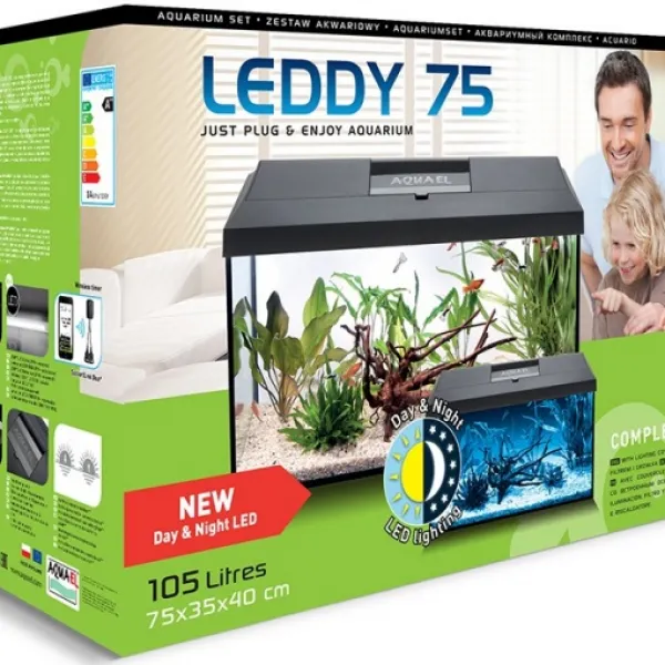 Аквариум LEDDY SET PLUS 75 DN 2.0 белый (105 л) купить в Минске