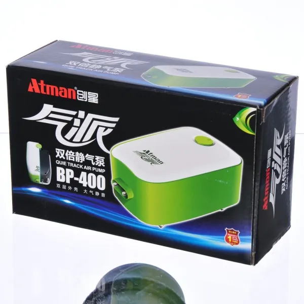 Компрессор Atman BP-400 156 л/ч, ультратихий, двухканальный купить в Минске