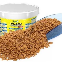 Корм для аквариумных рыбок Tetra Cichlid Sticks (палочки для цихлид) 10 литров.