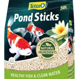 Корм для аквариумных рыбок Tetra Pond Sticks (палочки для прудовых рыб) 50 литров.