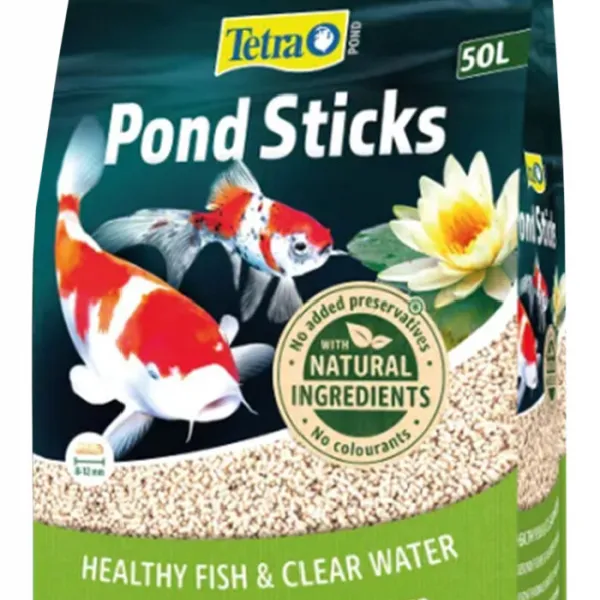 Корм для аквариумных рыбок Tetra Pond Sticks (палочки для прудовых рыб) 50 литров. купить в Минске