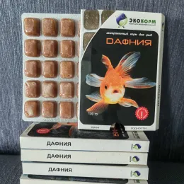 Дафния замороженная, в блистере, 100 мл.